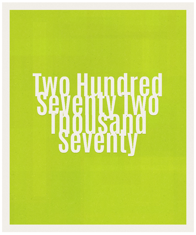 Count #272070