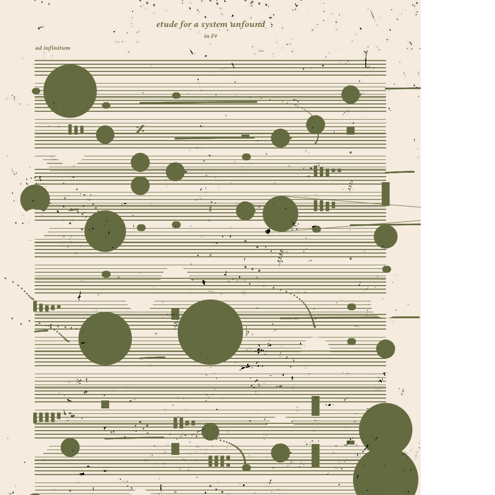 etude for a system unfound #202