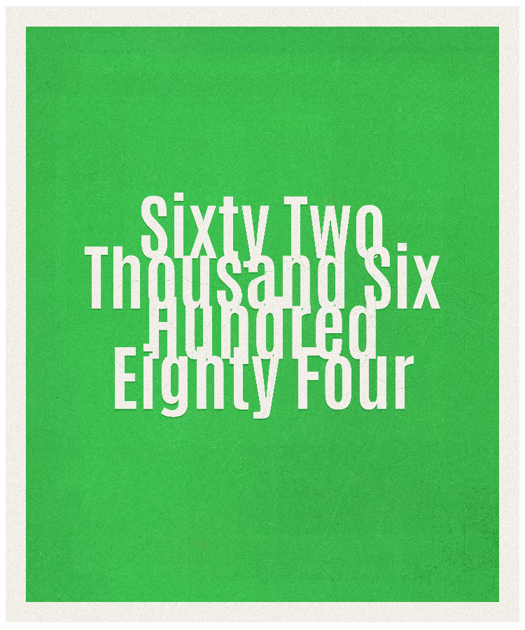 Count #62684
