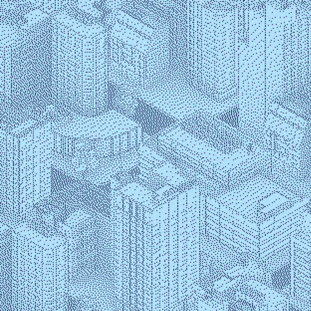 Pointillism: Tokyo #80