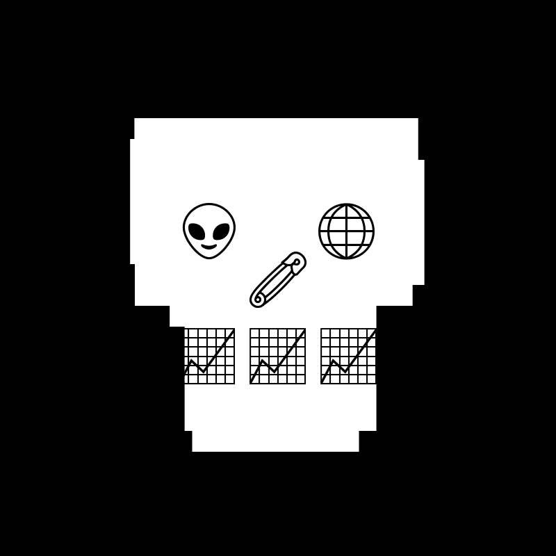 NotSkull(B&W) #138