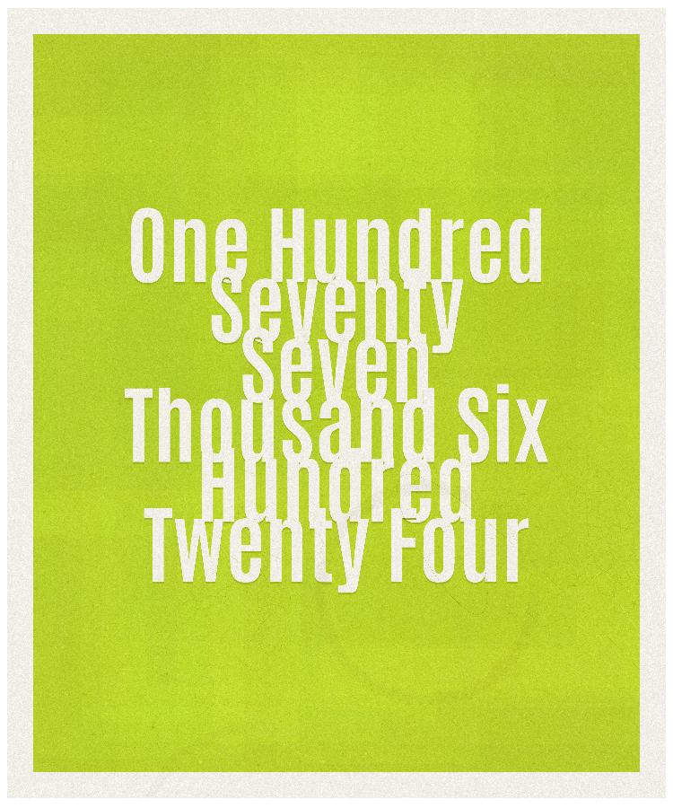 Count #177624