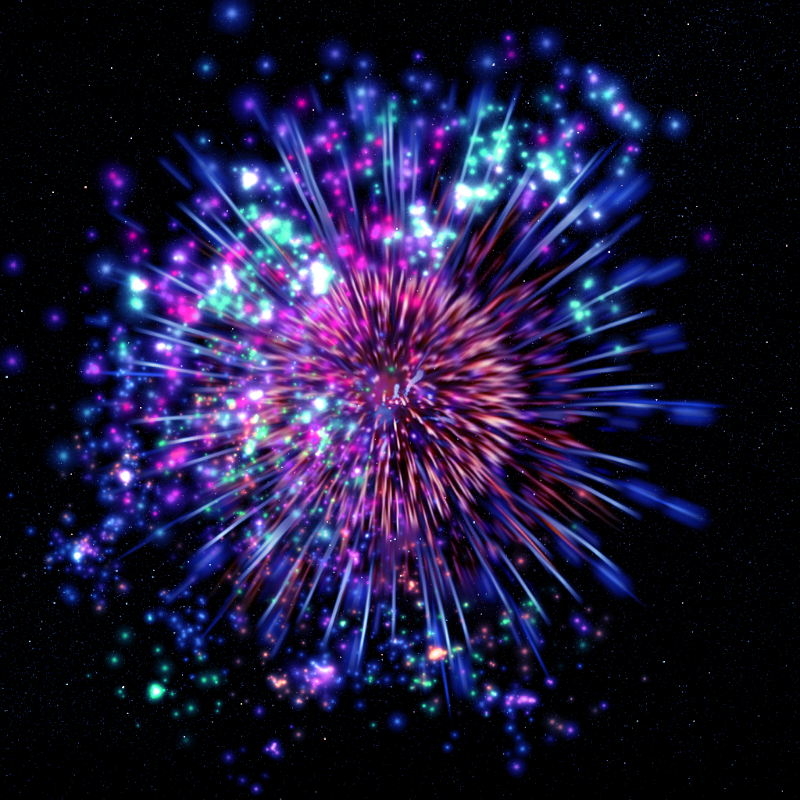 Crazy Fireworks #3