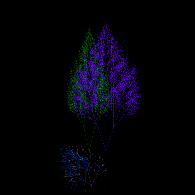 Fractal Forest #165