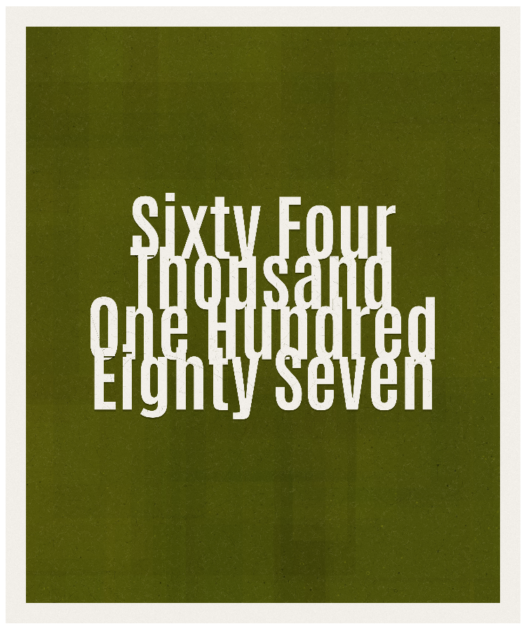 Count #64187