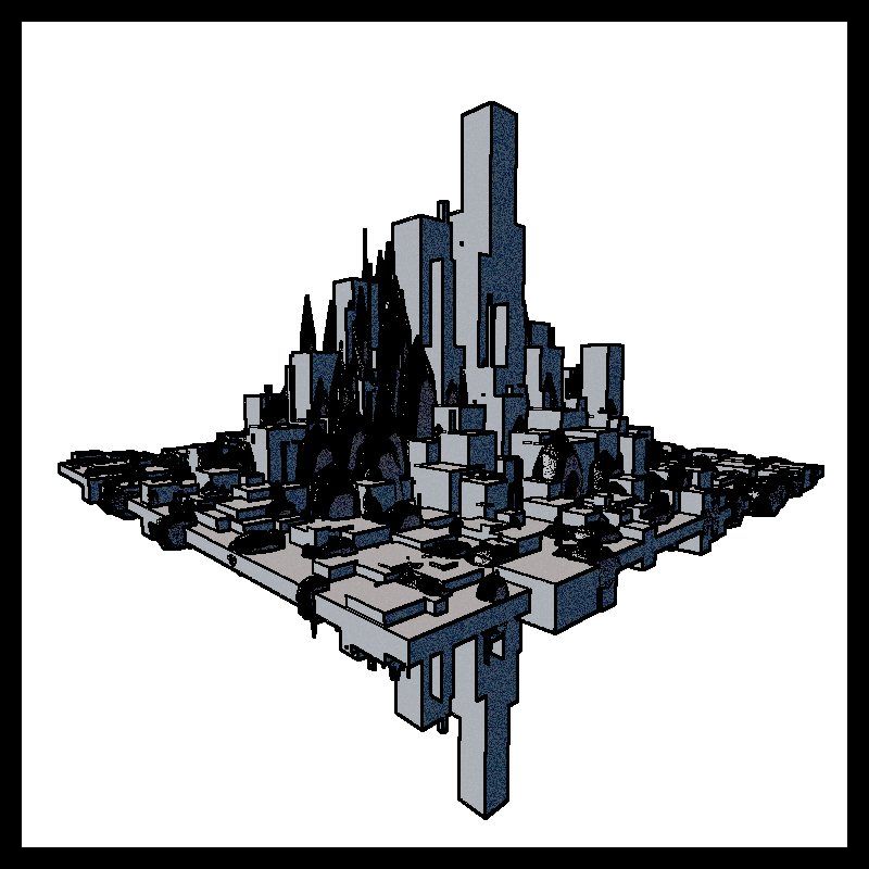 Crystal forest #22