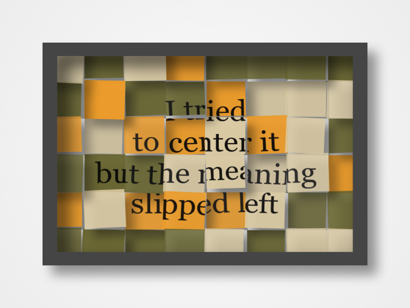 The Metaphor Machine #31689