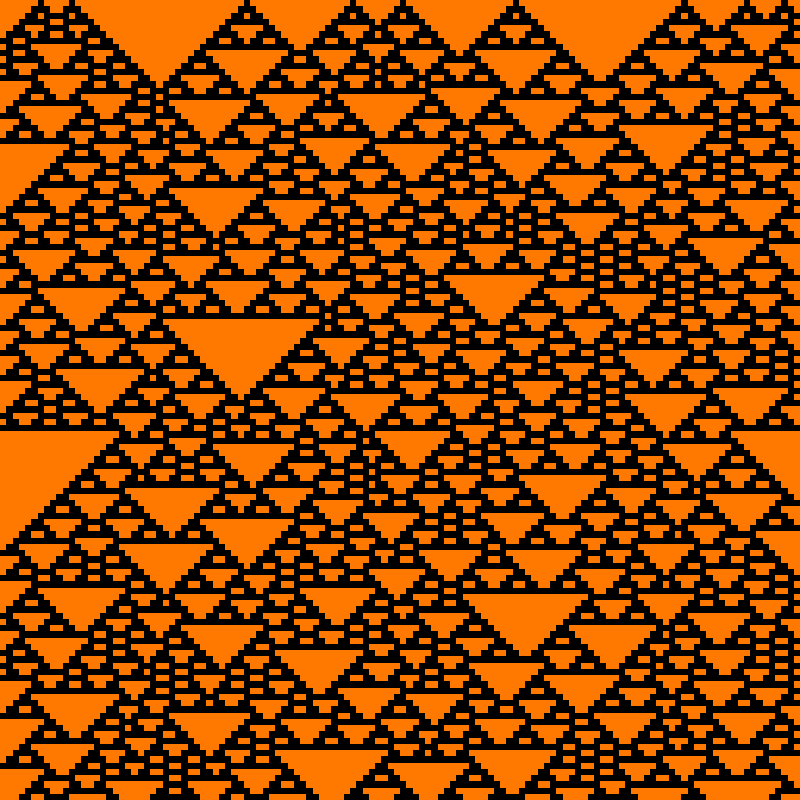 Totalistic Cellular Automata #50