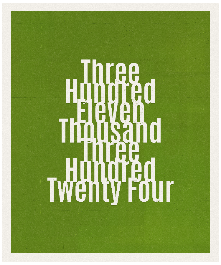 Count #311324