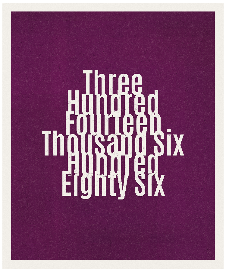 Count #314686
