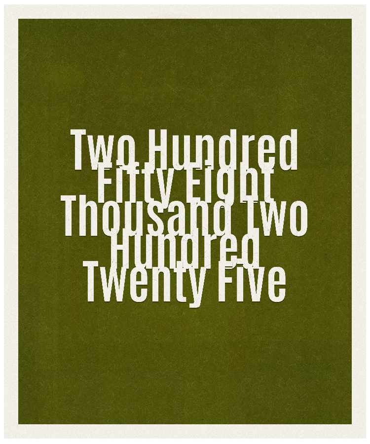 Count #258225