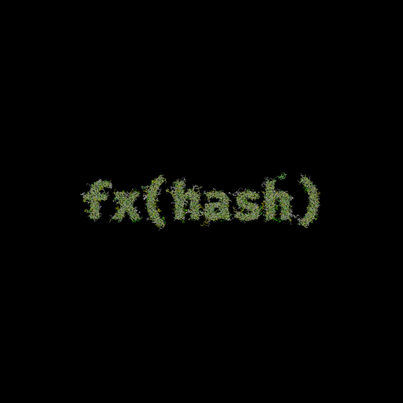 FXHASH Logo with Features #298