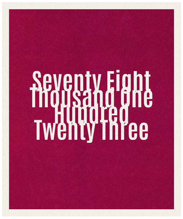 Count #78123