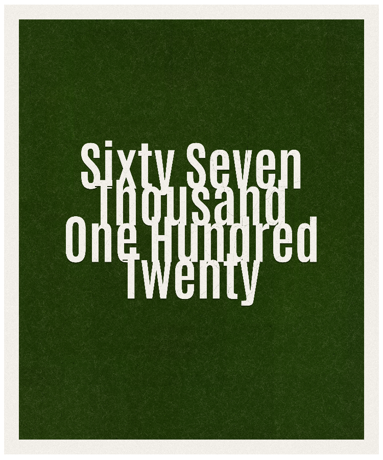 Count #67120