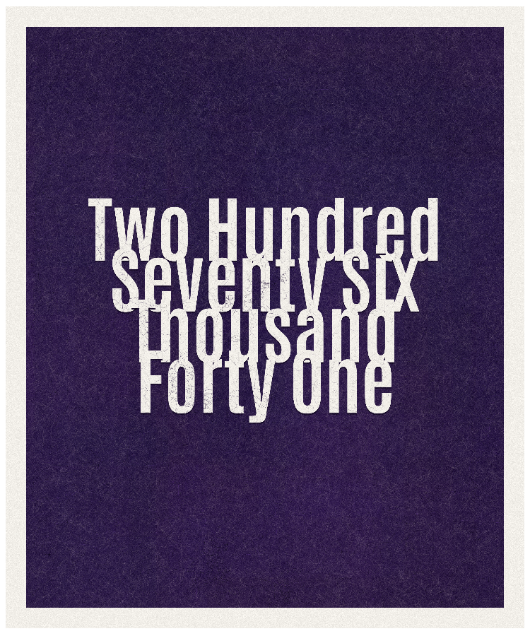 Count #276041