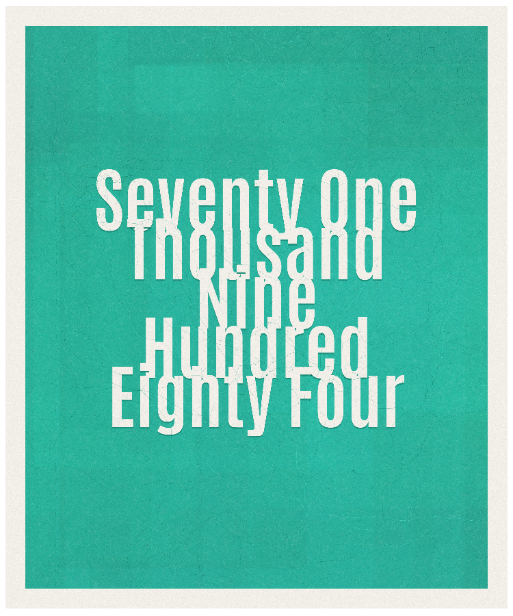 Count #71984