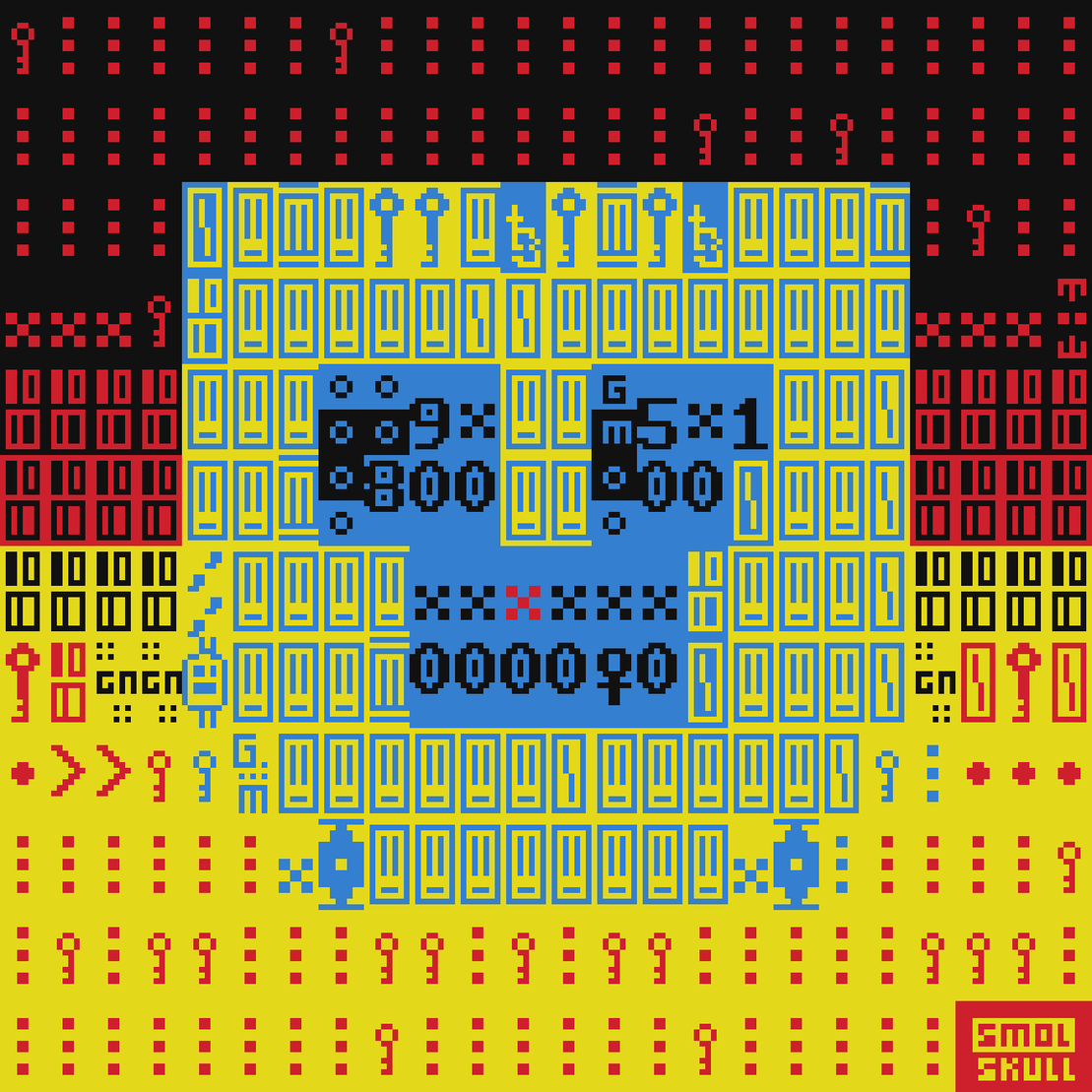 ASCII-SMOLSKULL #95