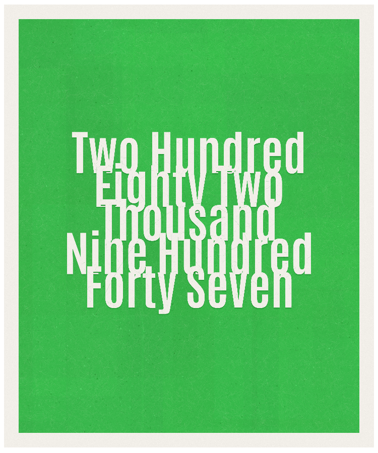 Count #282947