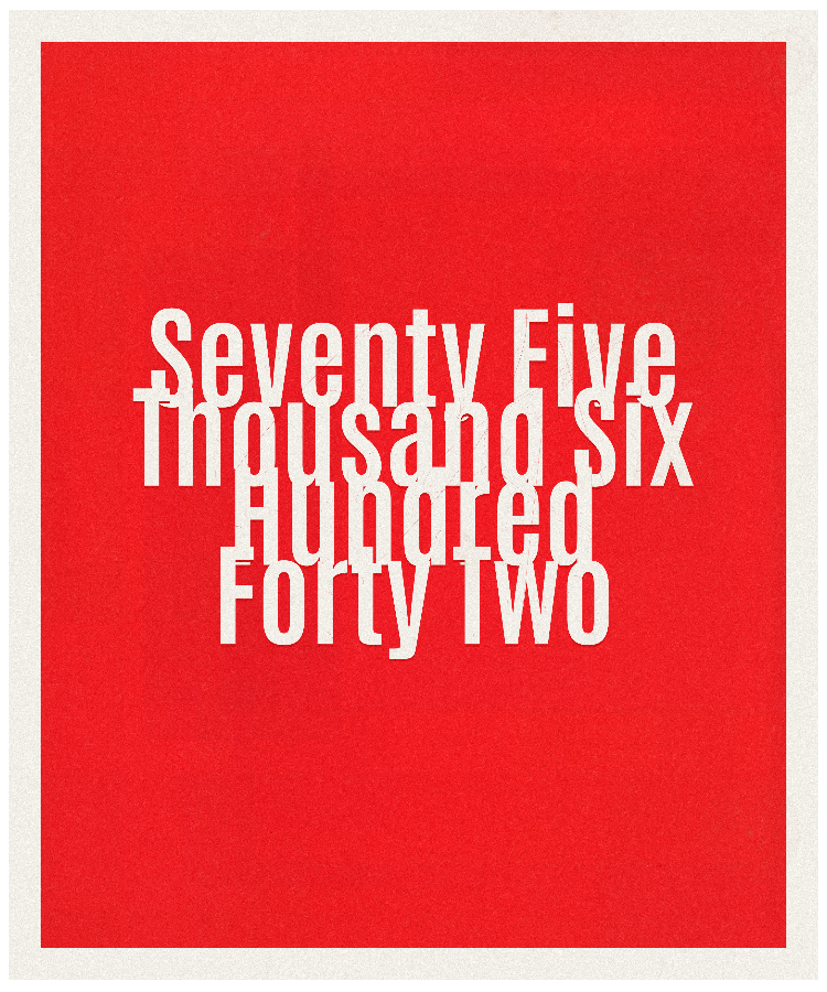 Count #75642