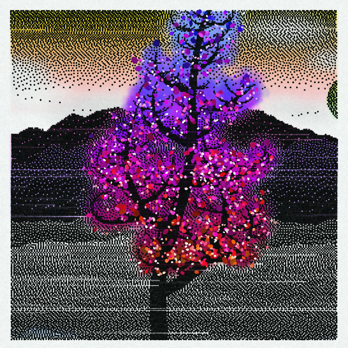 Dithered Branches #5