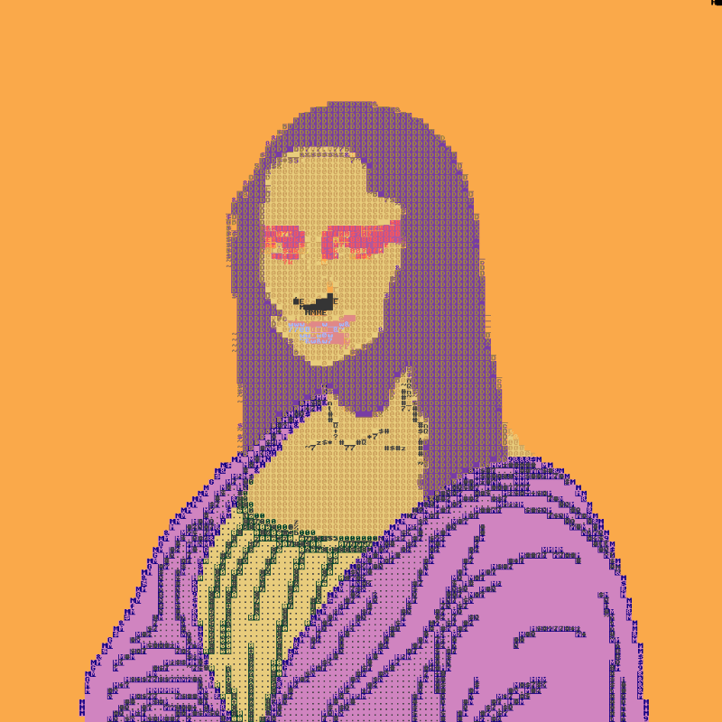 DOS Mona Lisa  #20