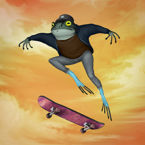 SKATER FROGS 🐸 #33