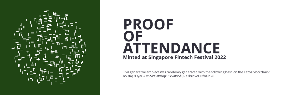 SFF2022 Proof of Attendance Token #1558