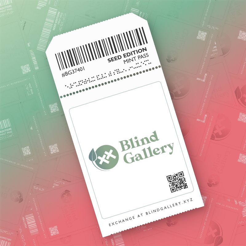 Blind Gallery Mint Pass (Seed Edition) #215