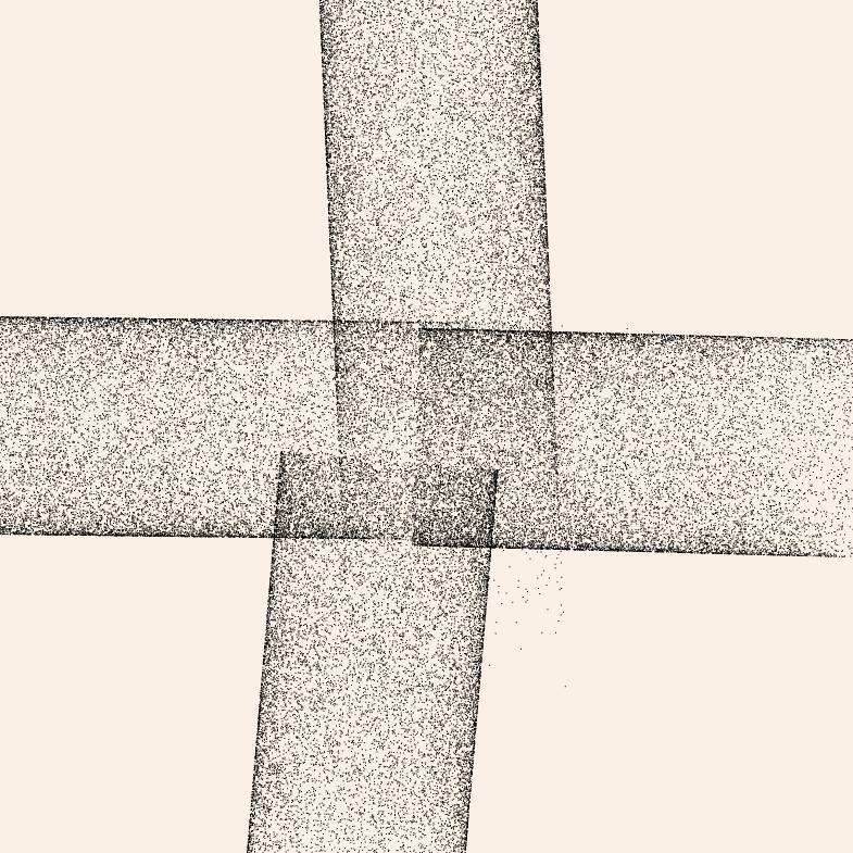 Attempts at Drawing a Cross