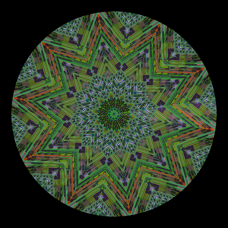 Binary kaleidoscope #6
