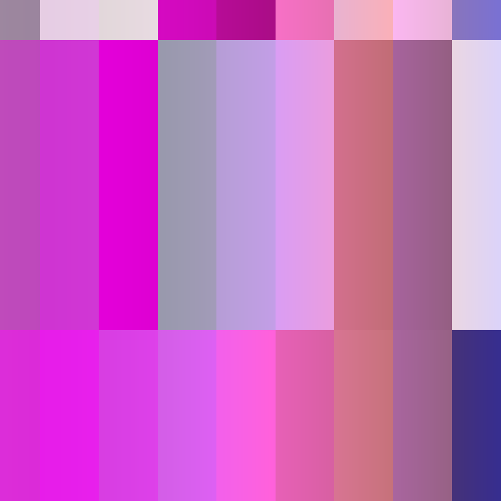 Pixelated Cotton Candy #8