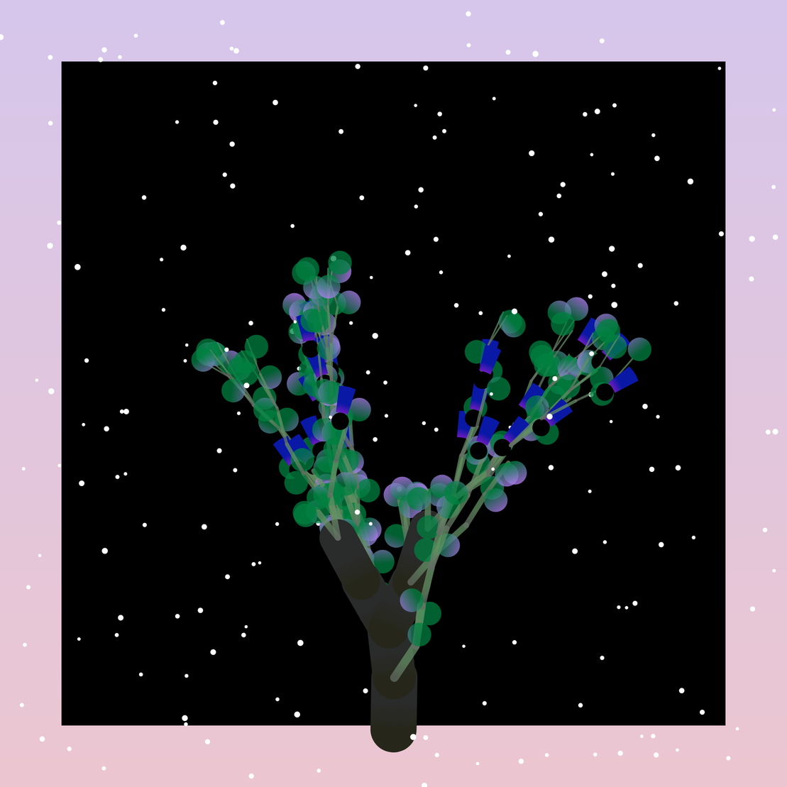 Some generative winter trees #52