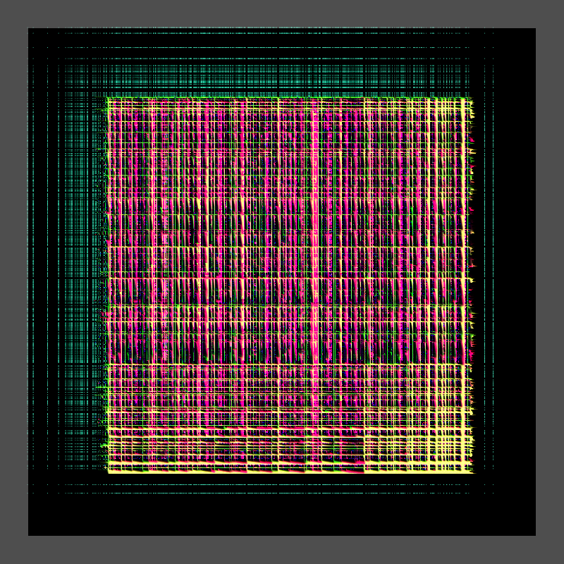 Analog Grid Burn