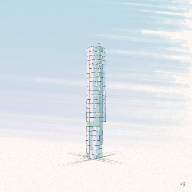 Cellular Skyscrapers #68