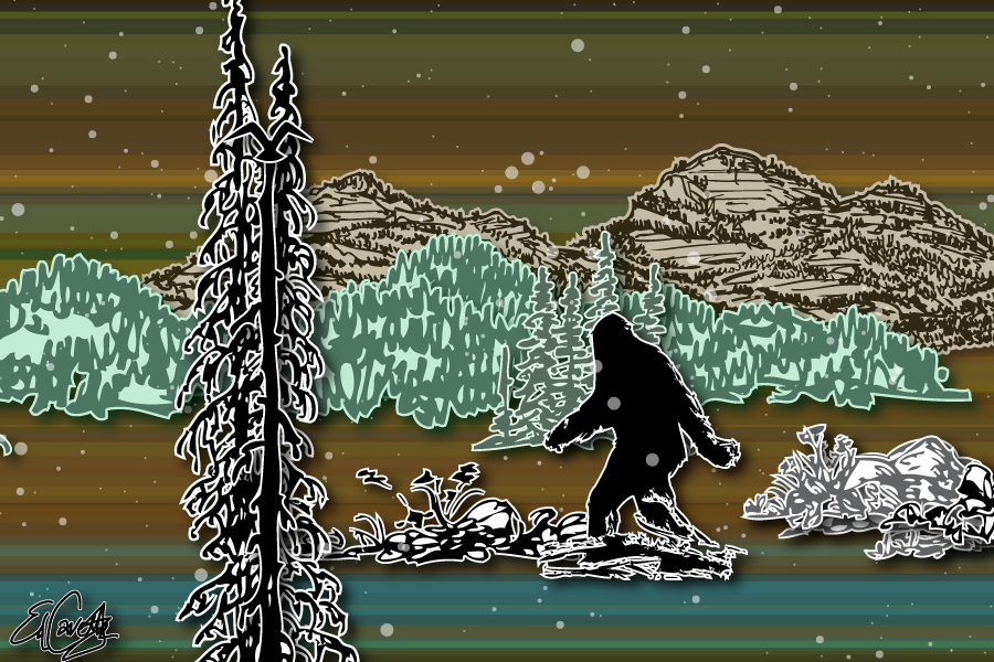 Capture Bigfoot - Wild Paper Series #119