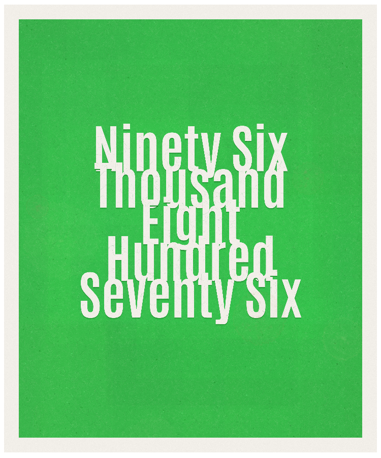Count #96876