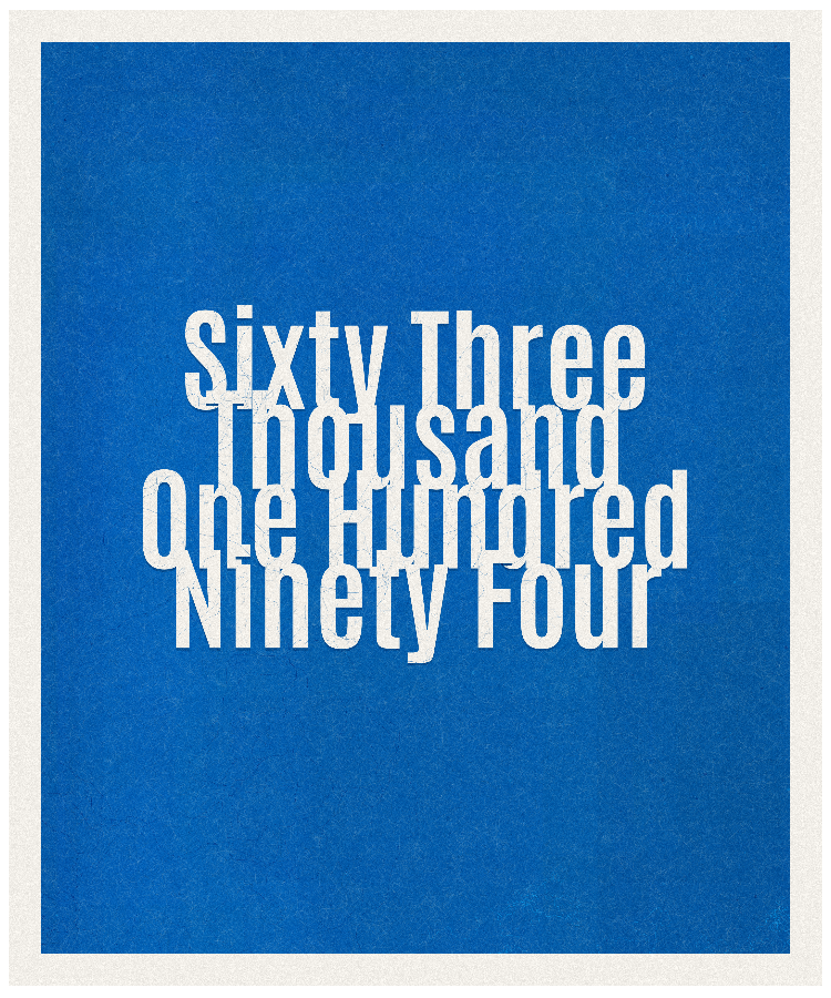 Count #63194