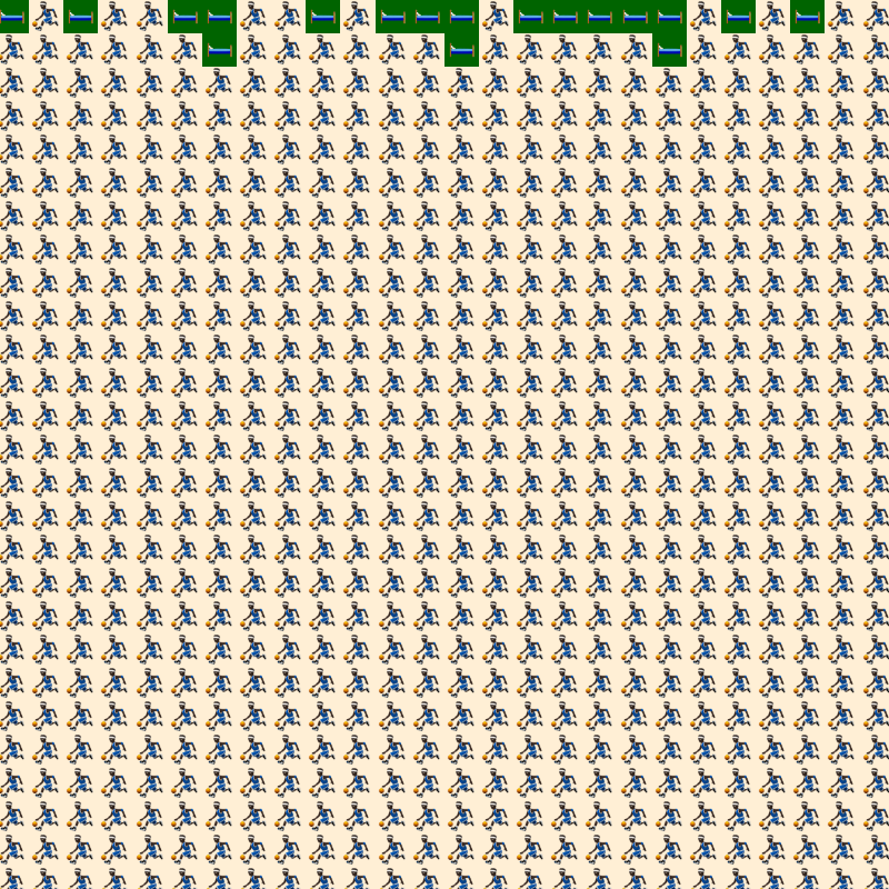 Elementary Cellular Emoji Automata #660
