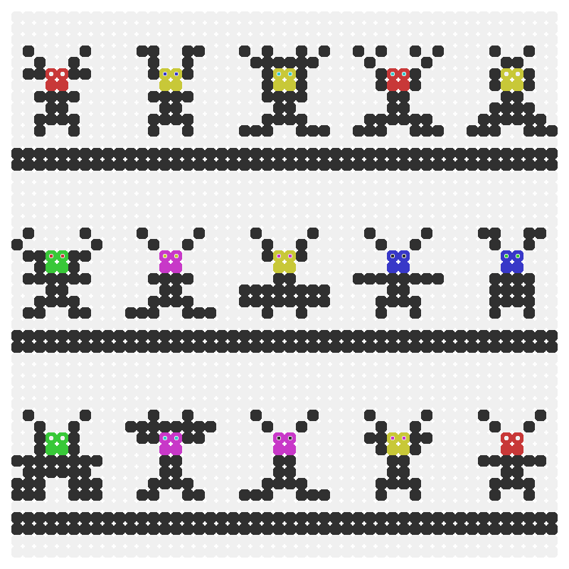 8x8 Pixel Creatures #8