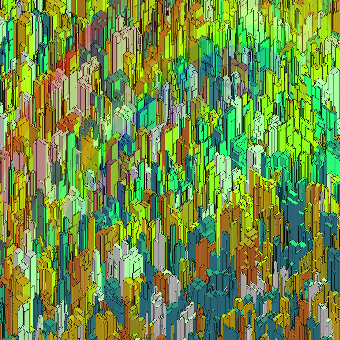 Urbanscape - Genuary Edition #113