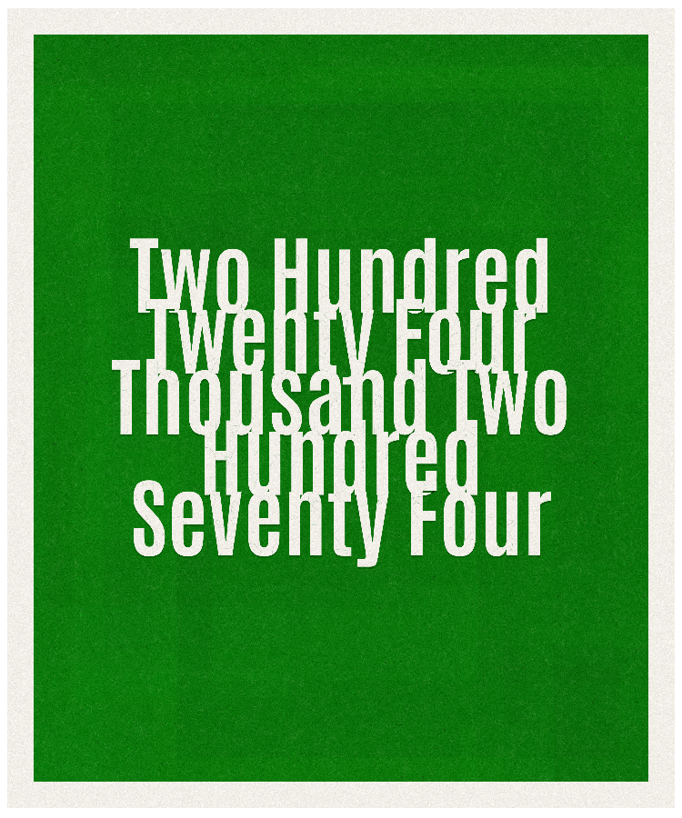 Count #224274