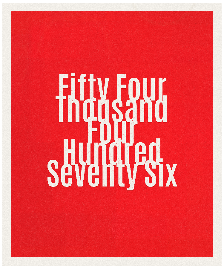 Count #54476