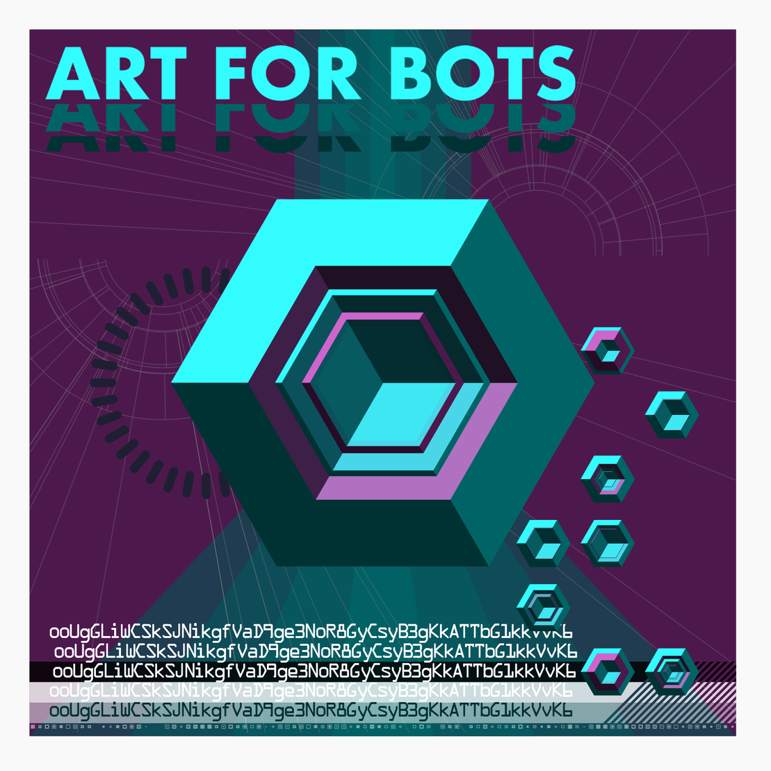 Hexagones - Art forBots forHumans forPrint #15