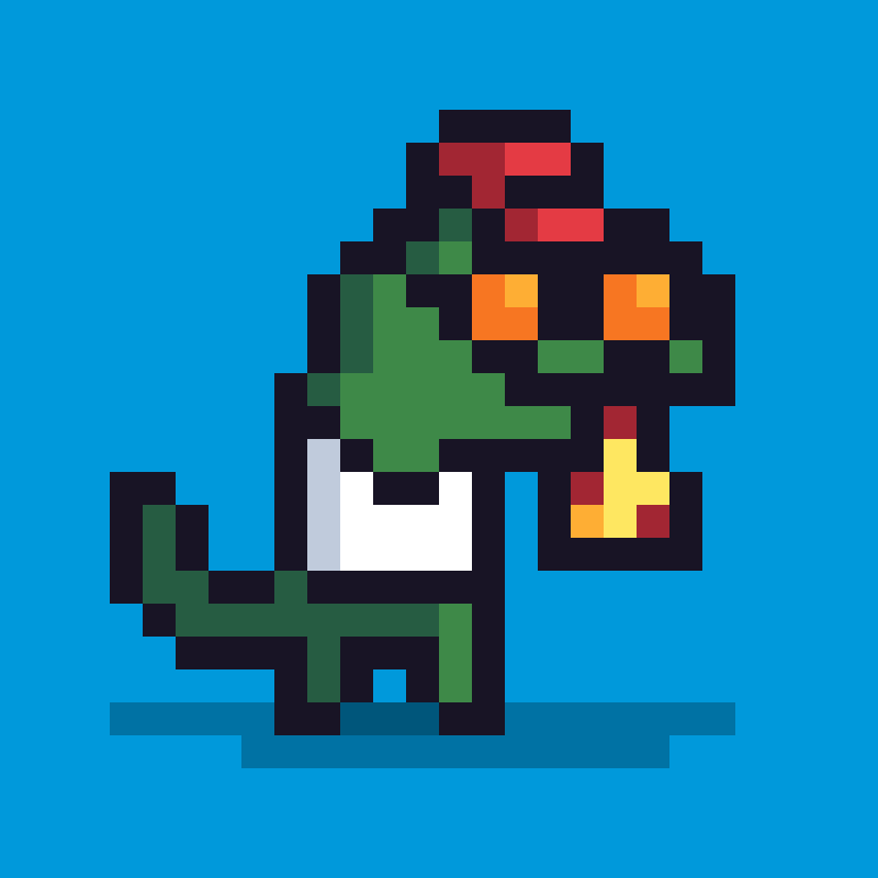 Pixel Dinos #142