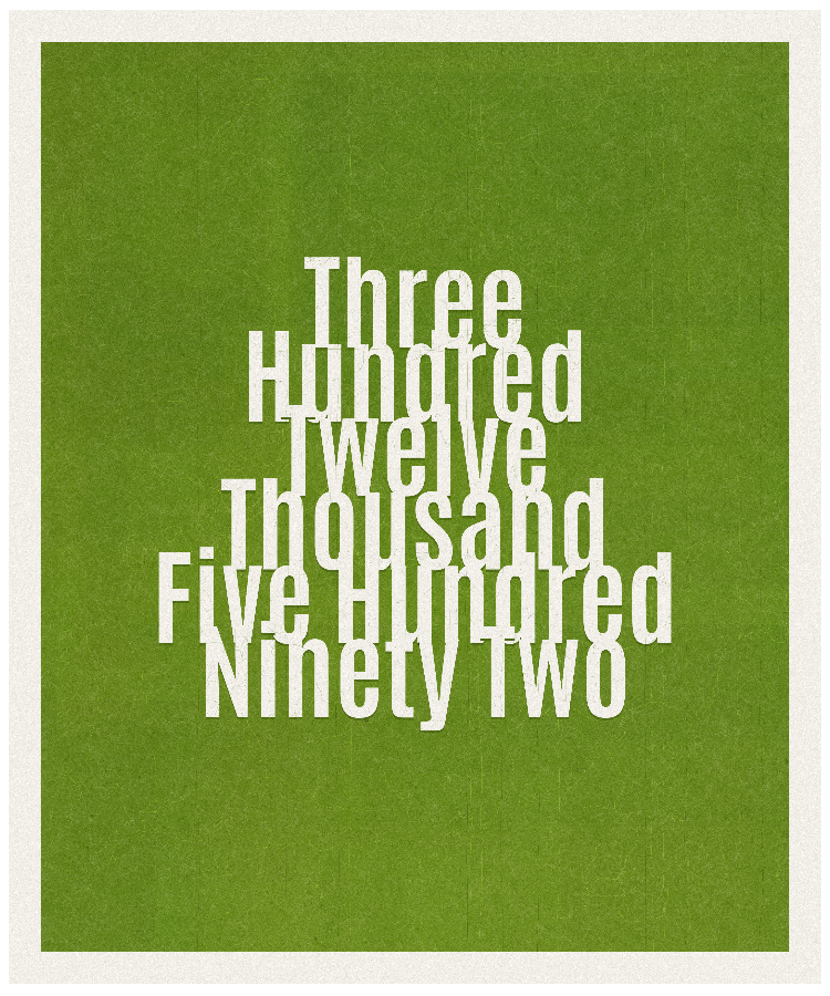 Count #312592