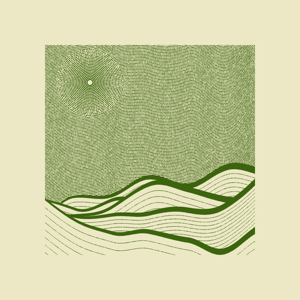 One color sketch #39