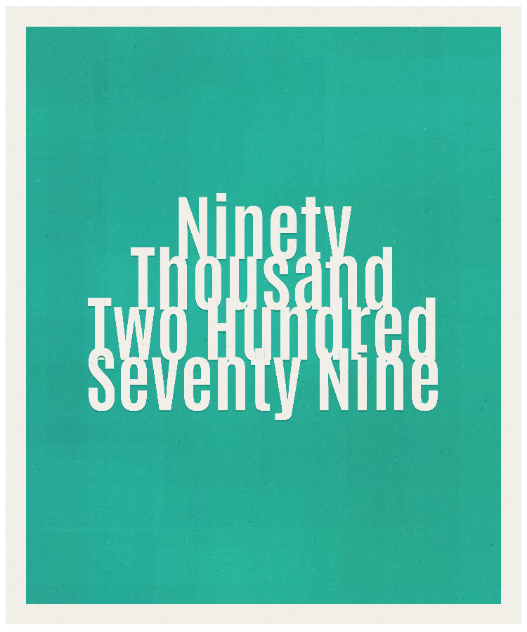 Count #90279