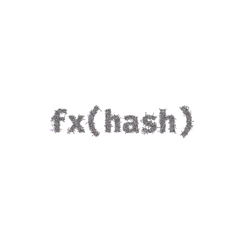 FXHASH Logo with Features #60