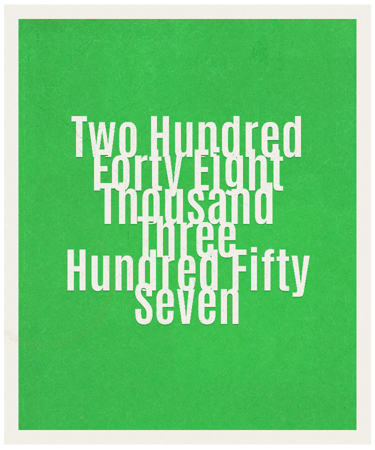 Count #248357
