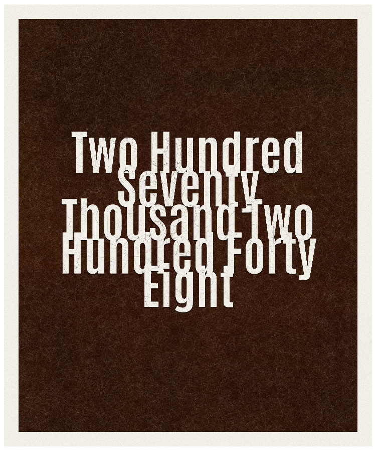 Count #270248